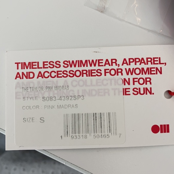 NWT Solid & Striped Taylor Swimsuit - Picture 6 of 6